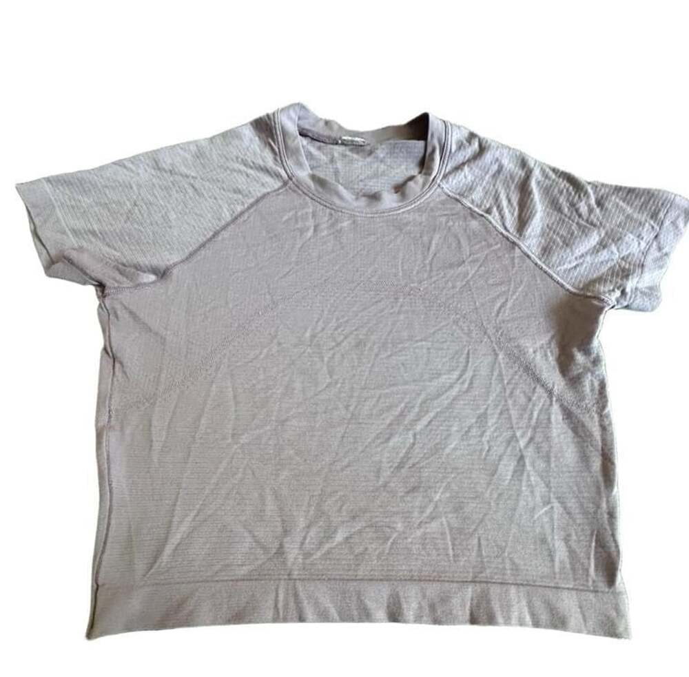 Lululemon Swiftly Tech Copped Short-Sleeve Shirt Size 4 Lavender Dew